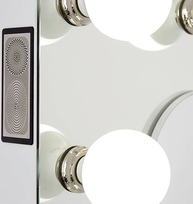 Jezebelle White Vanity Mirror - Thumbnail - Image 2