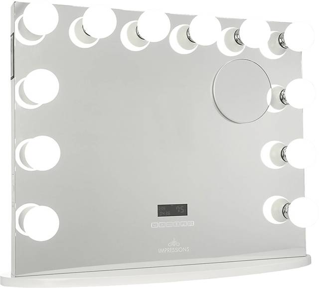 Jezebelle White Vanity Mirror - Thumbnail - Image 1