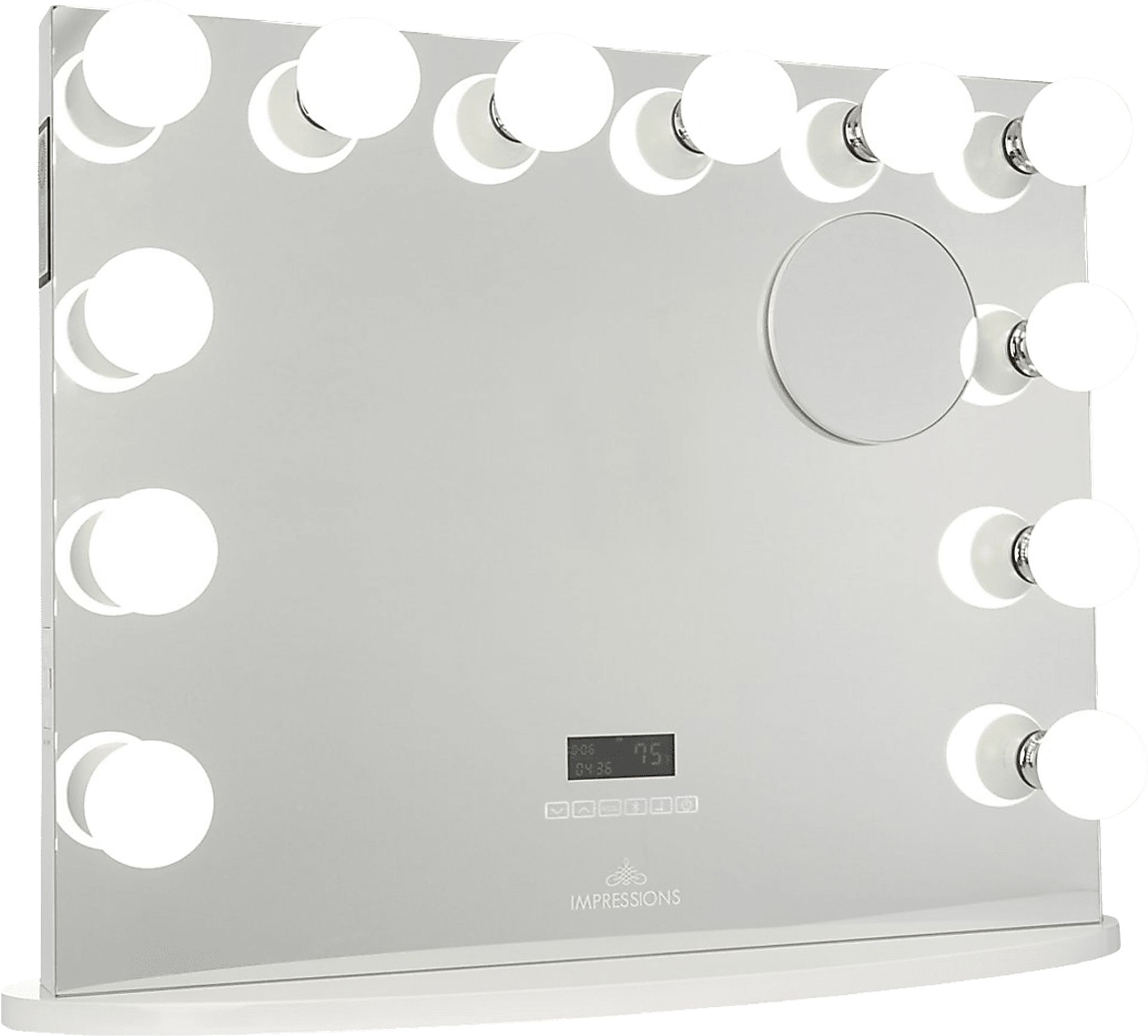Jezebelle White Vanity Mirror - Image 1