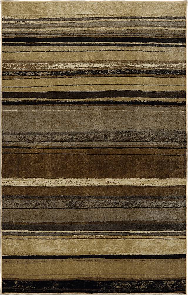 Jezriel Brown 5' x 8' Rug - Thumbnail - Image 1
