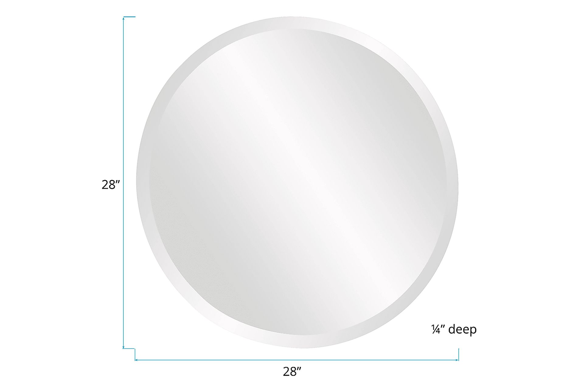 Jiana Gray Large Mirror - Image 2