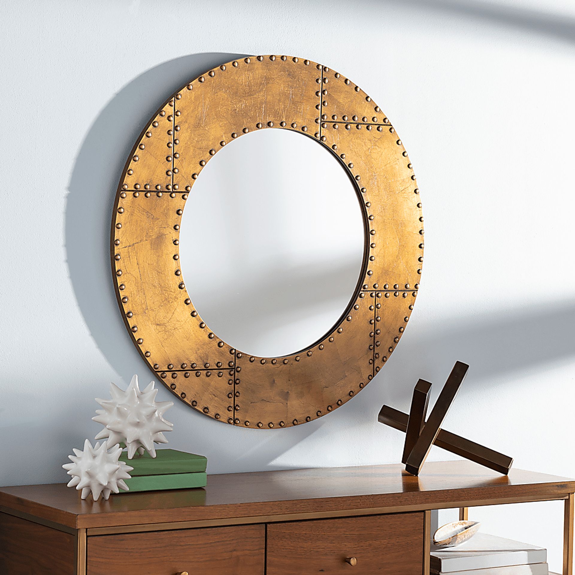 Jielle Brown Mirror - Image 7