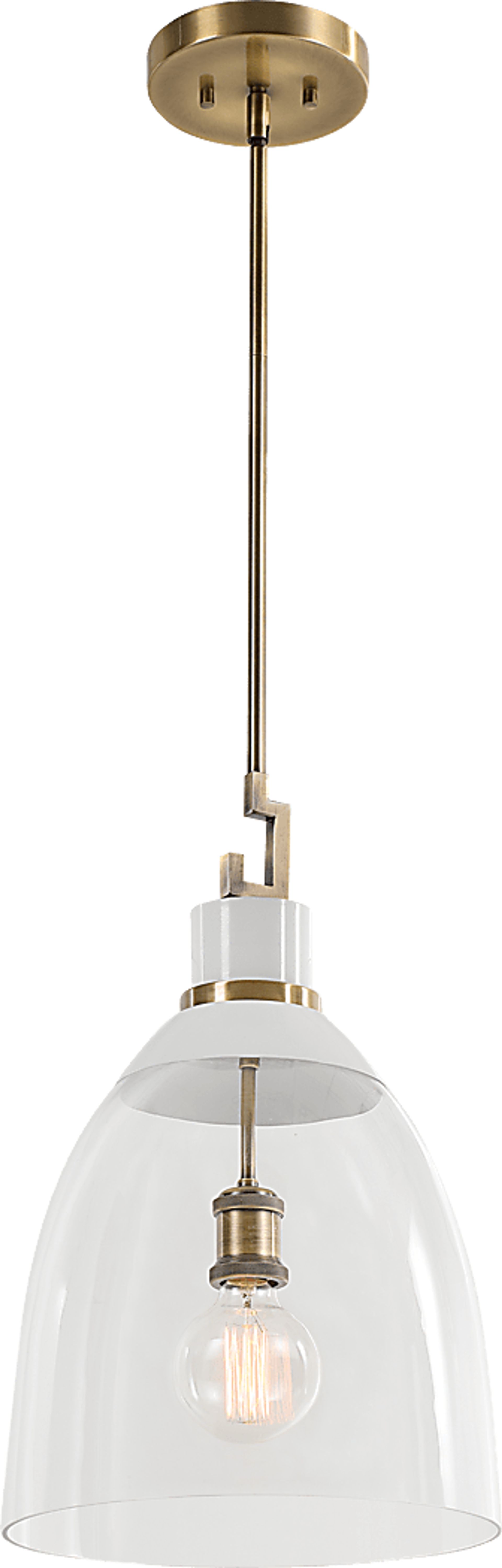 Jike Street Brass Pendant - Image 1