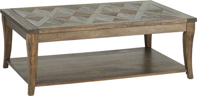Jillian Brown Cocktail Table - Thumbnail - Image 1