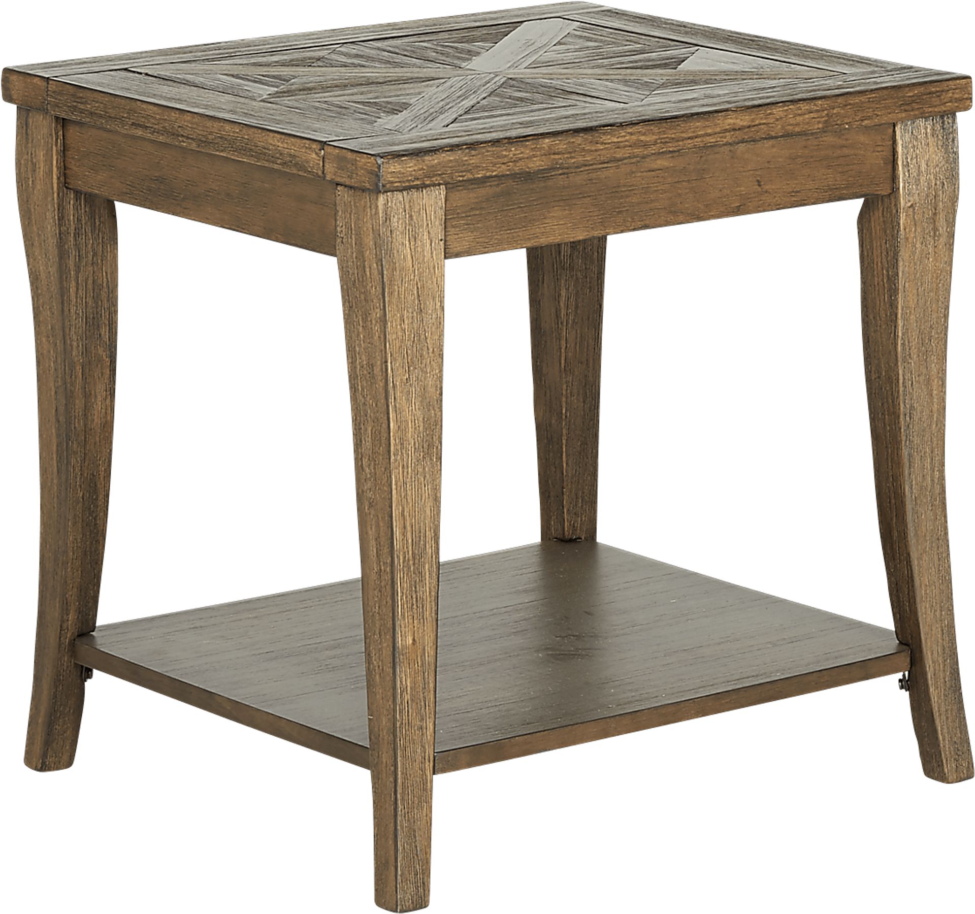 Jillian Brown End Table - Image 1