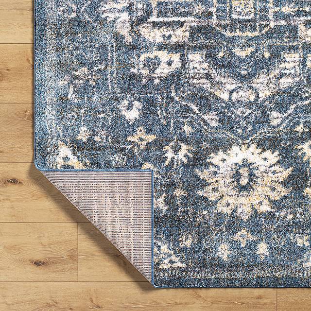 Jilria Blue 7'10 x 10' Area Rug - Thumbnail - Image 4