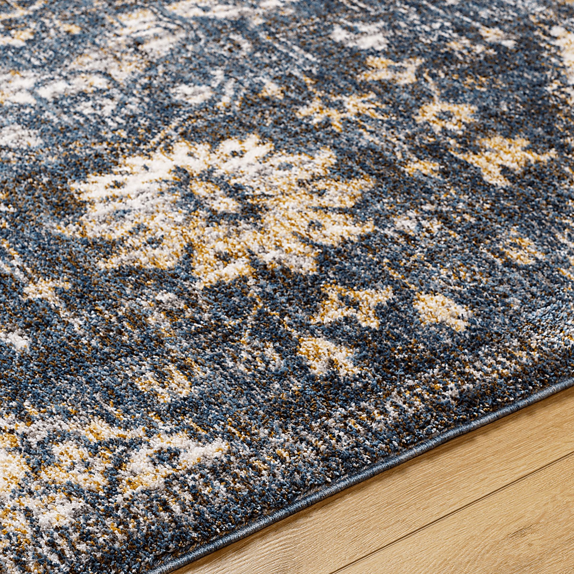 Jilria Blue 7'10 x 10' Area Rug - Image 8