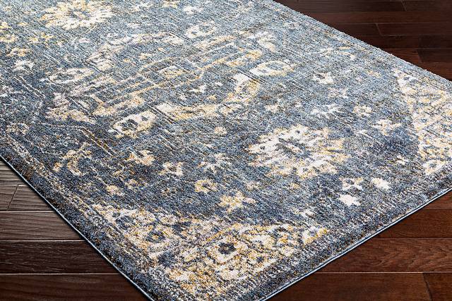 Jilria Blue 7'10 x 10' Area Rug - Thumbnail - Image 9