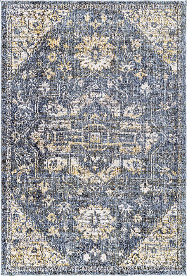 Jilria Blue 7'10 x 10' Area Rug - Thumbnail - Image 1
