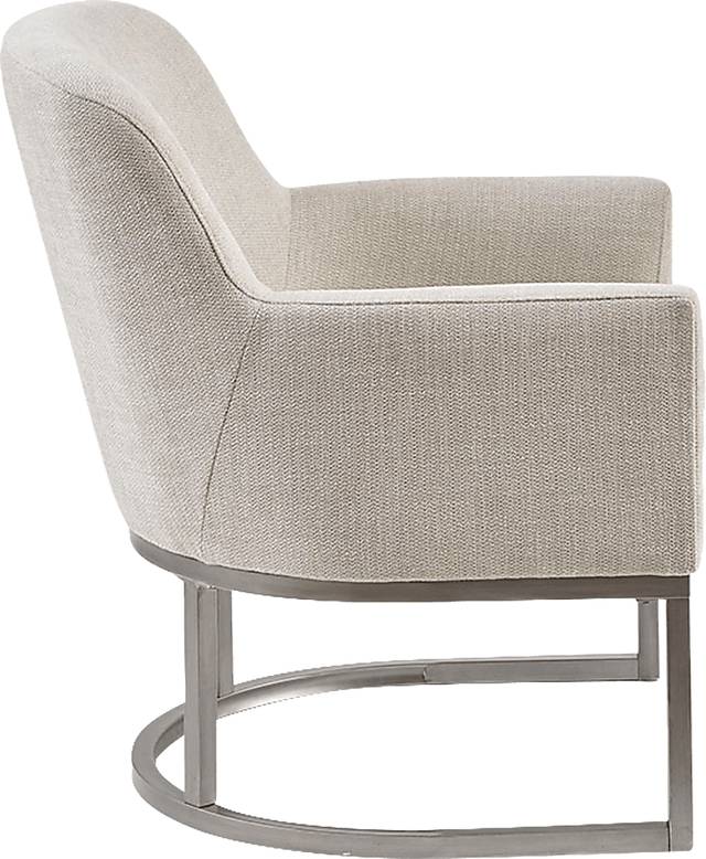 Jimamie Beige Accent Chair - Thumbnail - Image 3