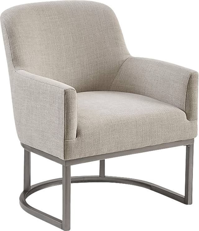 Jimamie Beige Accent Chair - Thumbnail - Image 1