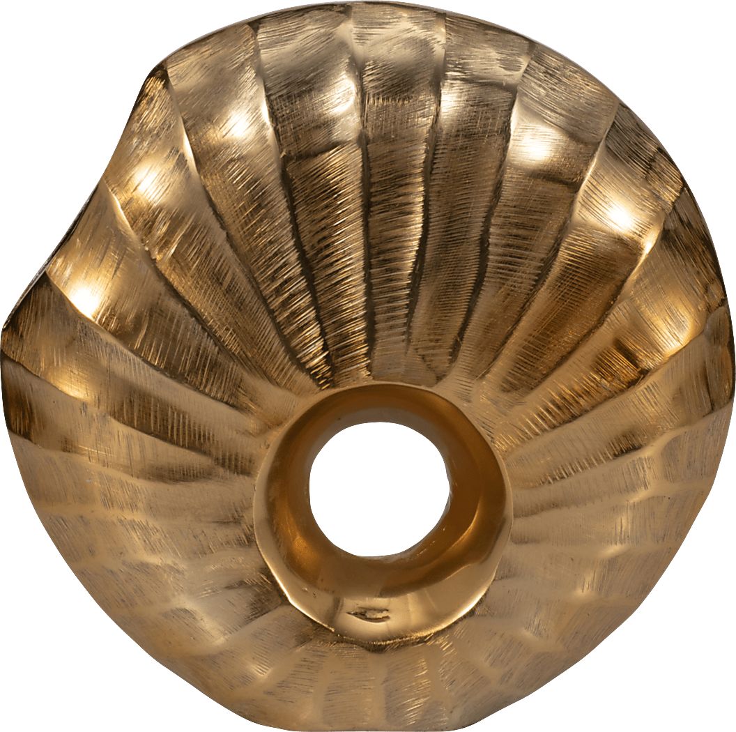 Jimboa Gold 10 in. Vase