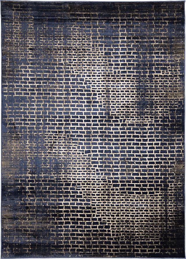 Jimel Blue 7'8 x 10'2 Rug - Thumbnail - Image 1