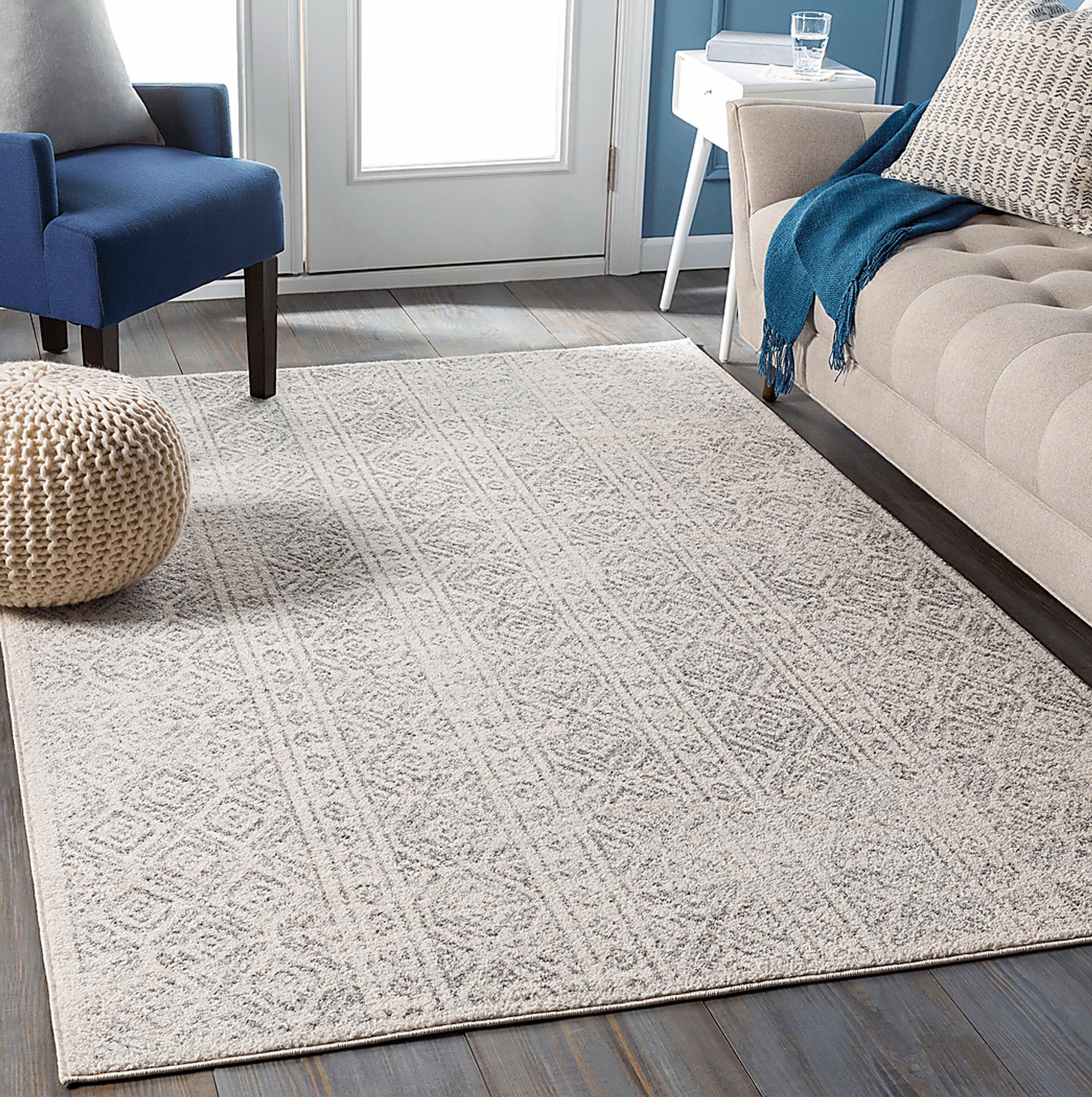 Jiren Gray 7'10 x 10'3 Rug - Image 7