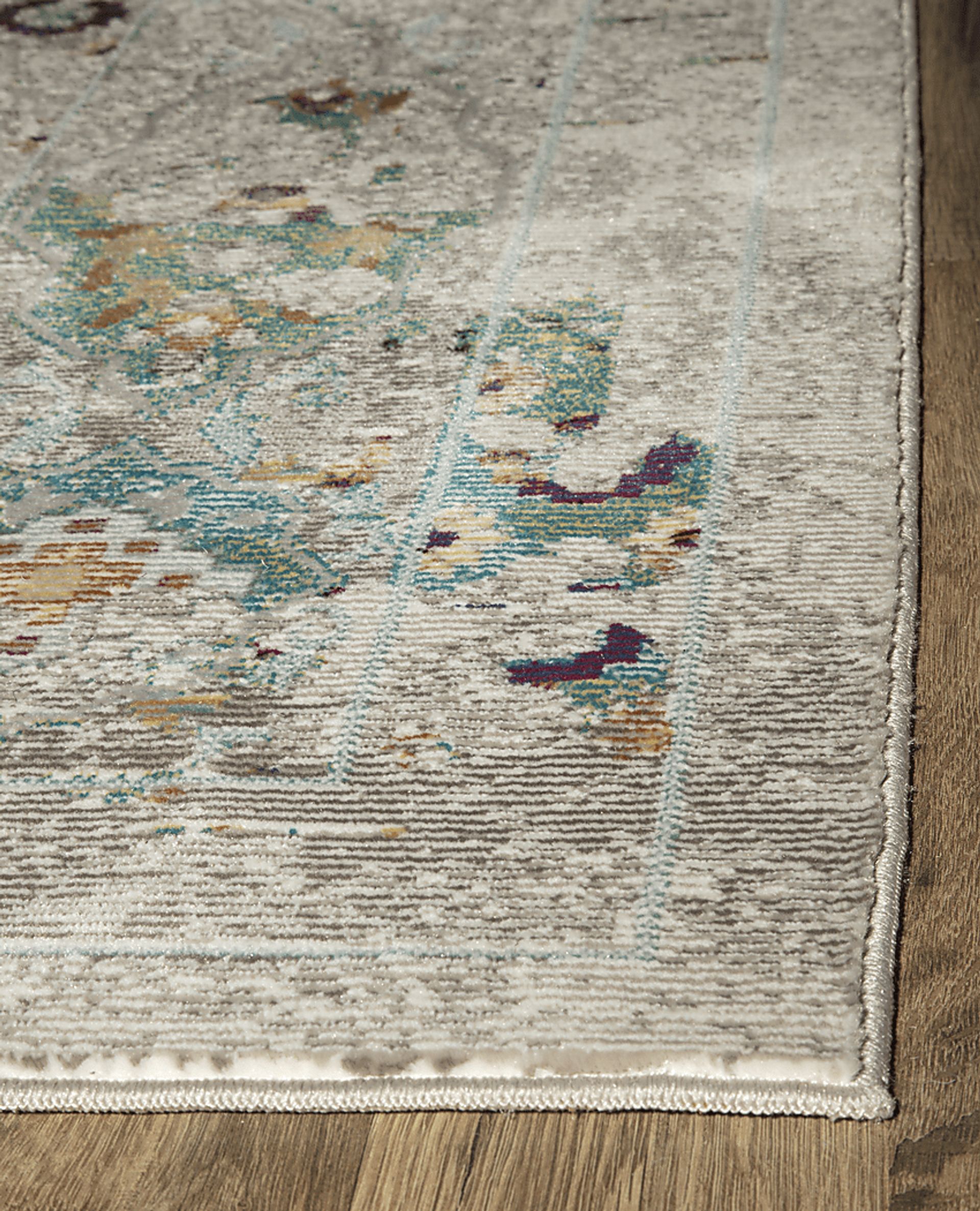 Jiten Gray 5' x 7' Rug - Image 2