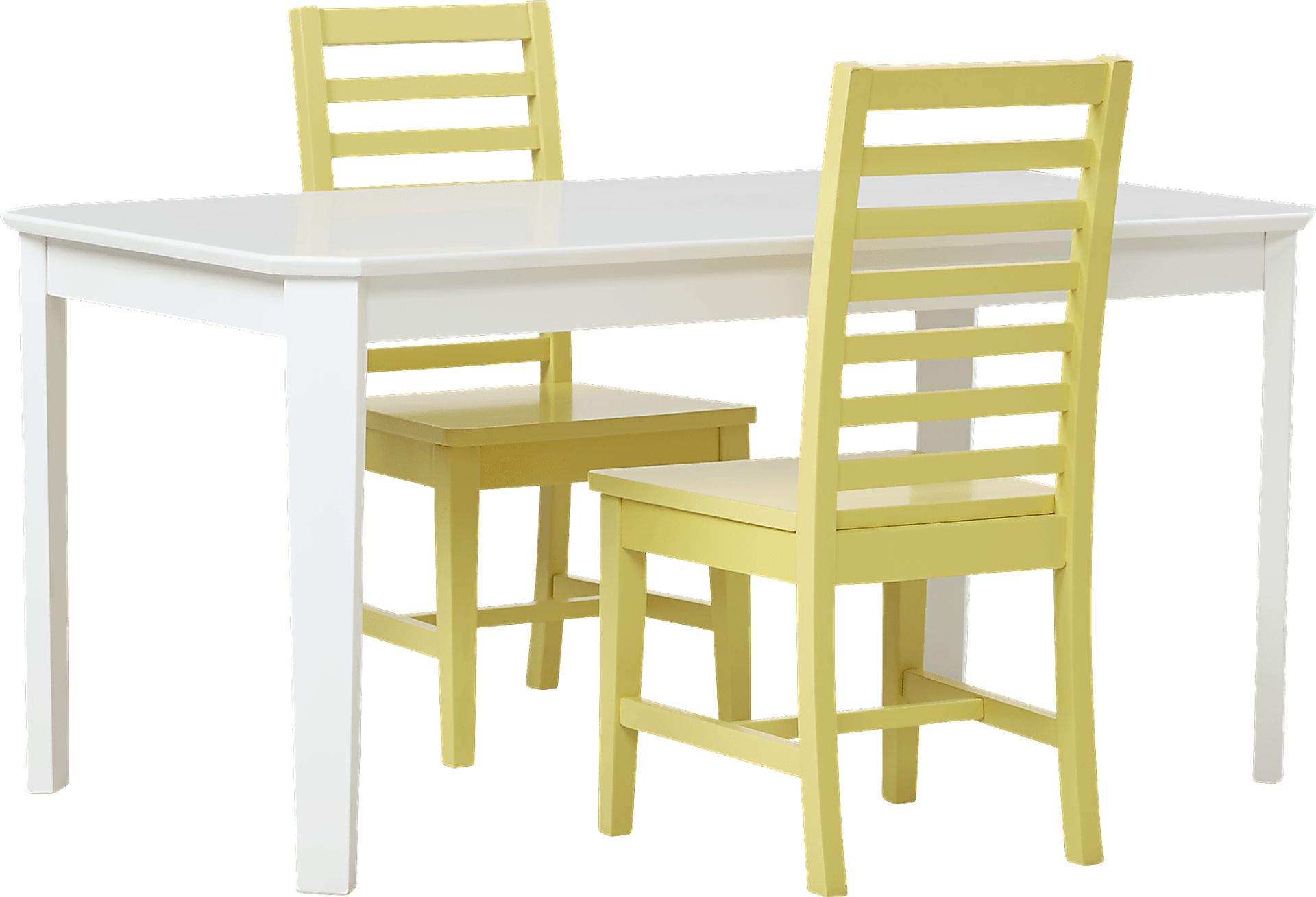 Kids Jo Jo White 3 Pc Table Set - Image 1