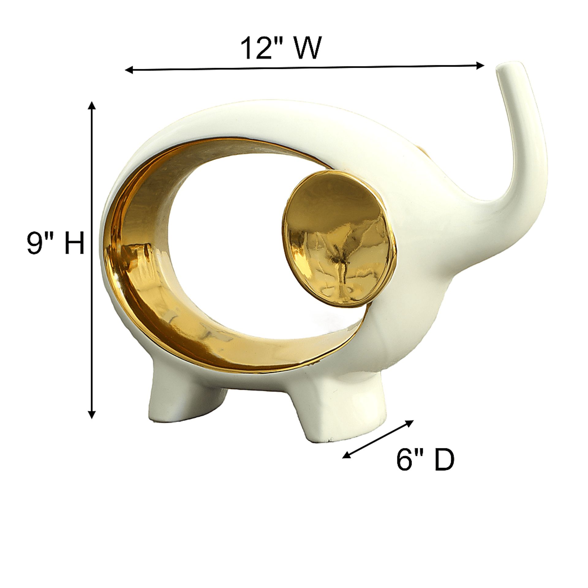 Joelda Gold Sculpture - Image 5