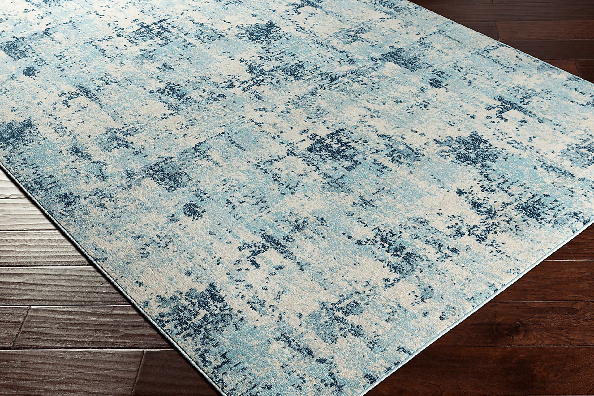 Joely Aqua 5'3 x 7'3 Indoor/Outdoor Rug - Image 3