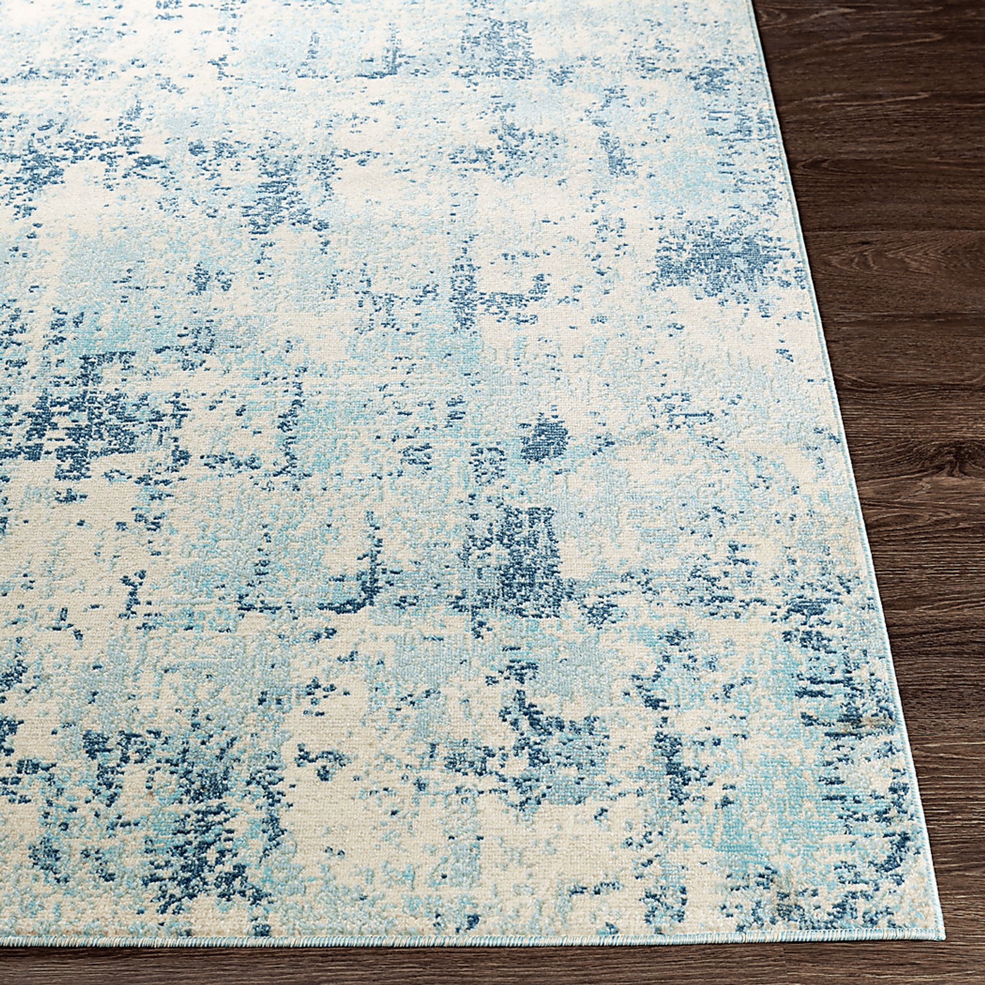 Joely Aqua 5'3 x 7'3 Indoor/Outdoor Rug - Image 4