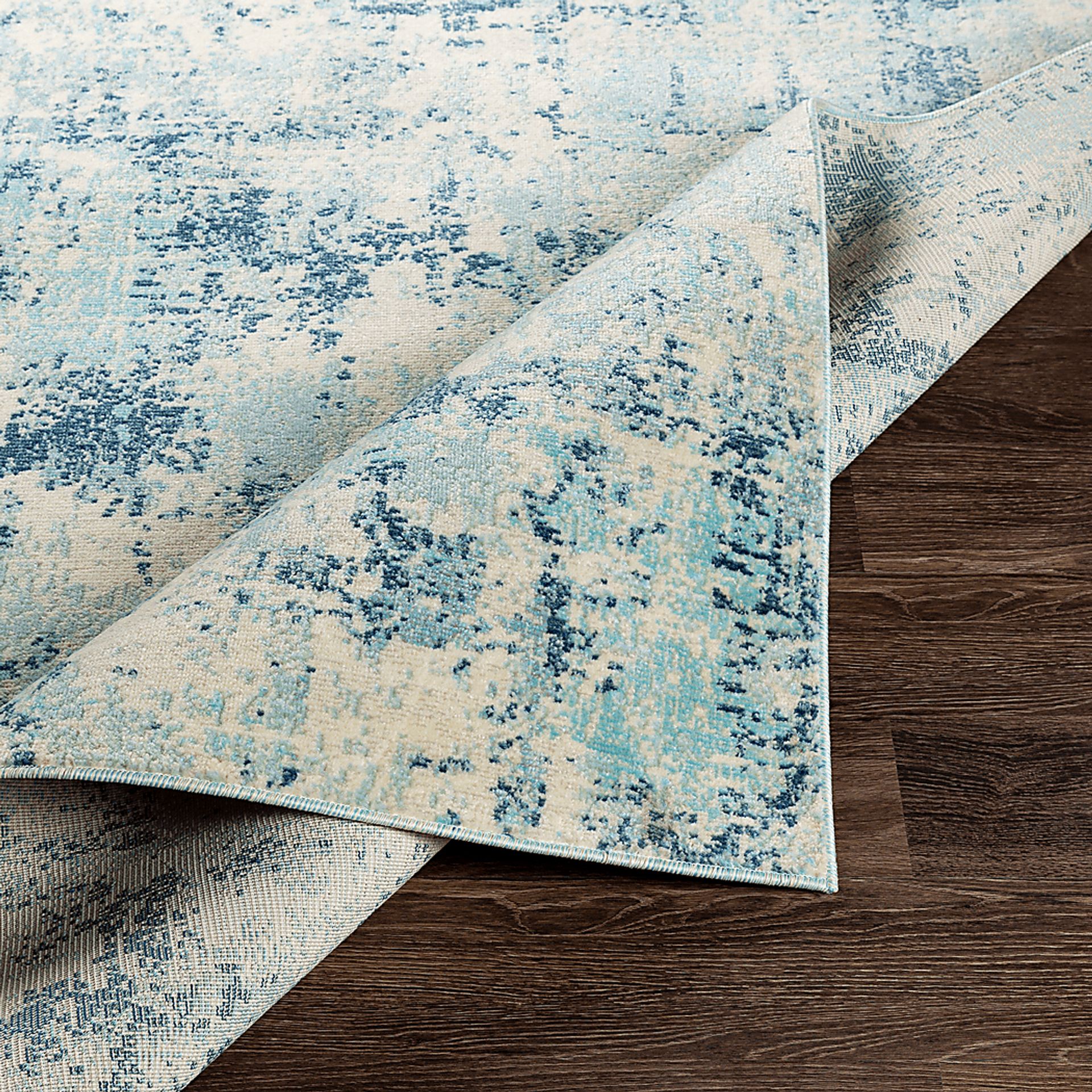 Joely Aqua 5'3 x 7'3 Indoor/Outdoor Rug - Image 6