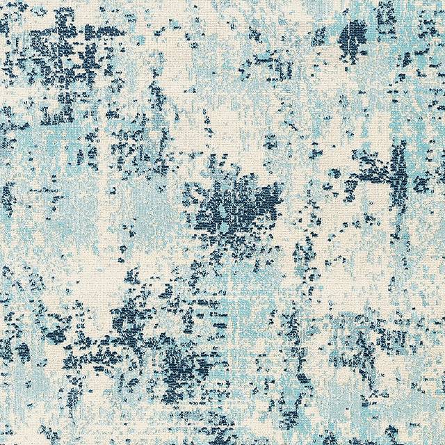 Joely Aqua 5'3 x 7'3 Indoor/Outdoor Rug - Thumbnail - Image 7