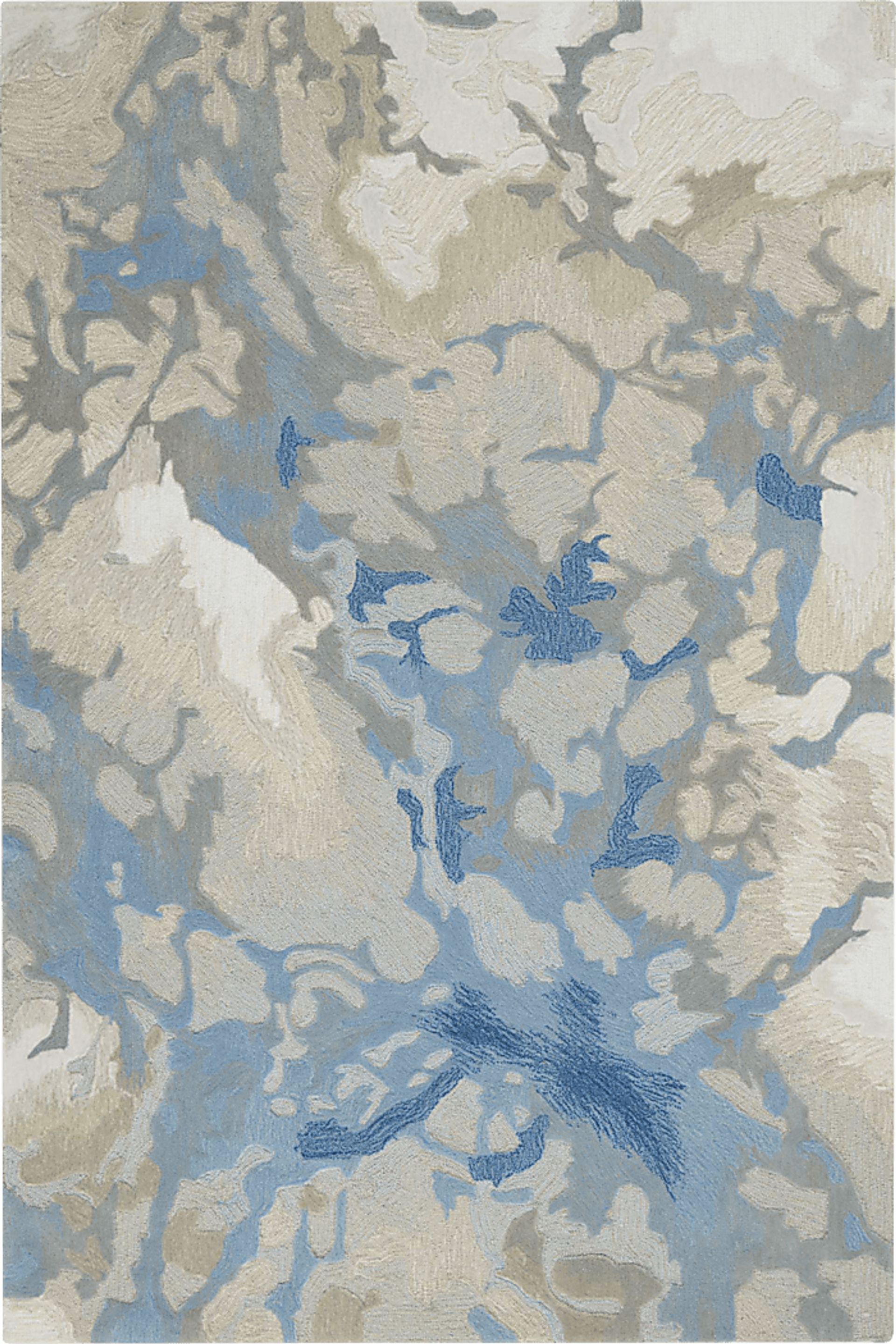 Johara Blue 5'3 x 7'9 Rug - Image 1