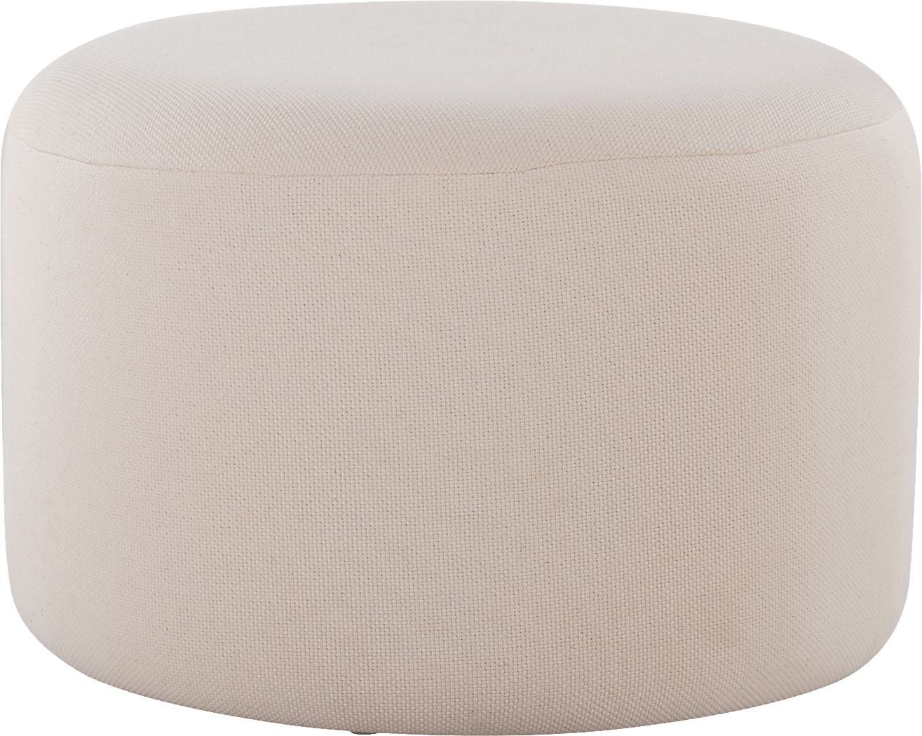 Johnette Beige Pouf