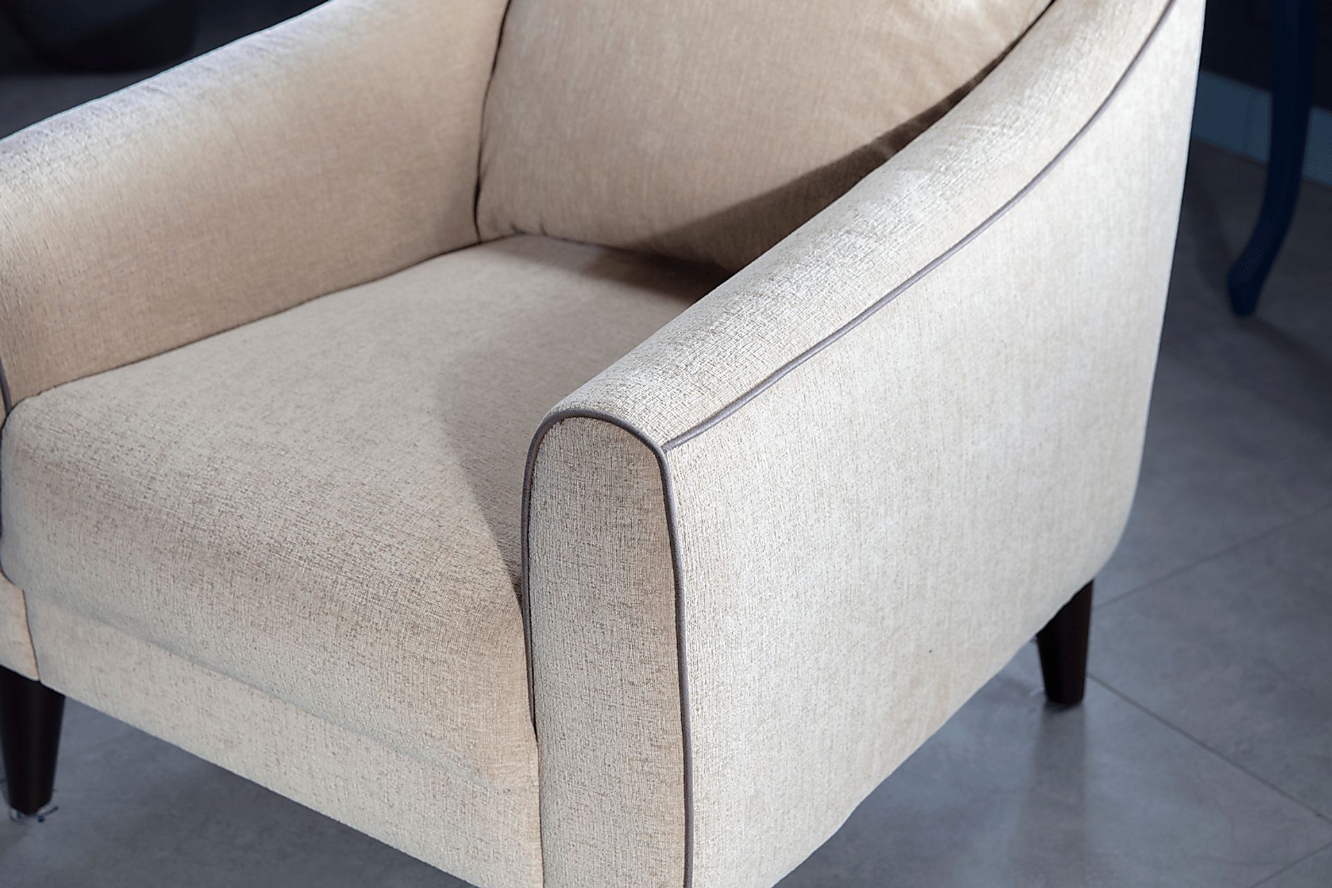 Johnstoun Beige Accent Chair - Image 5