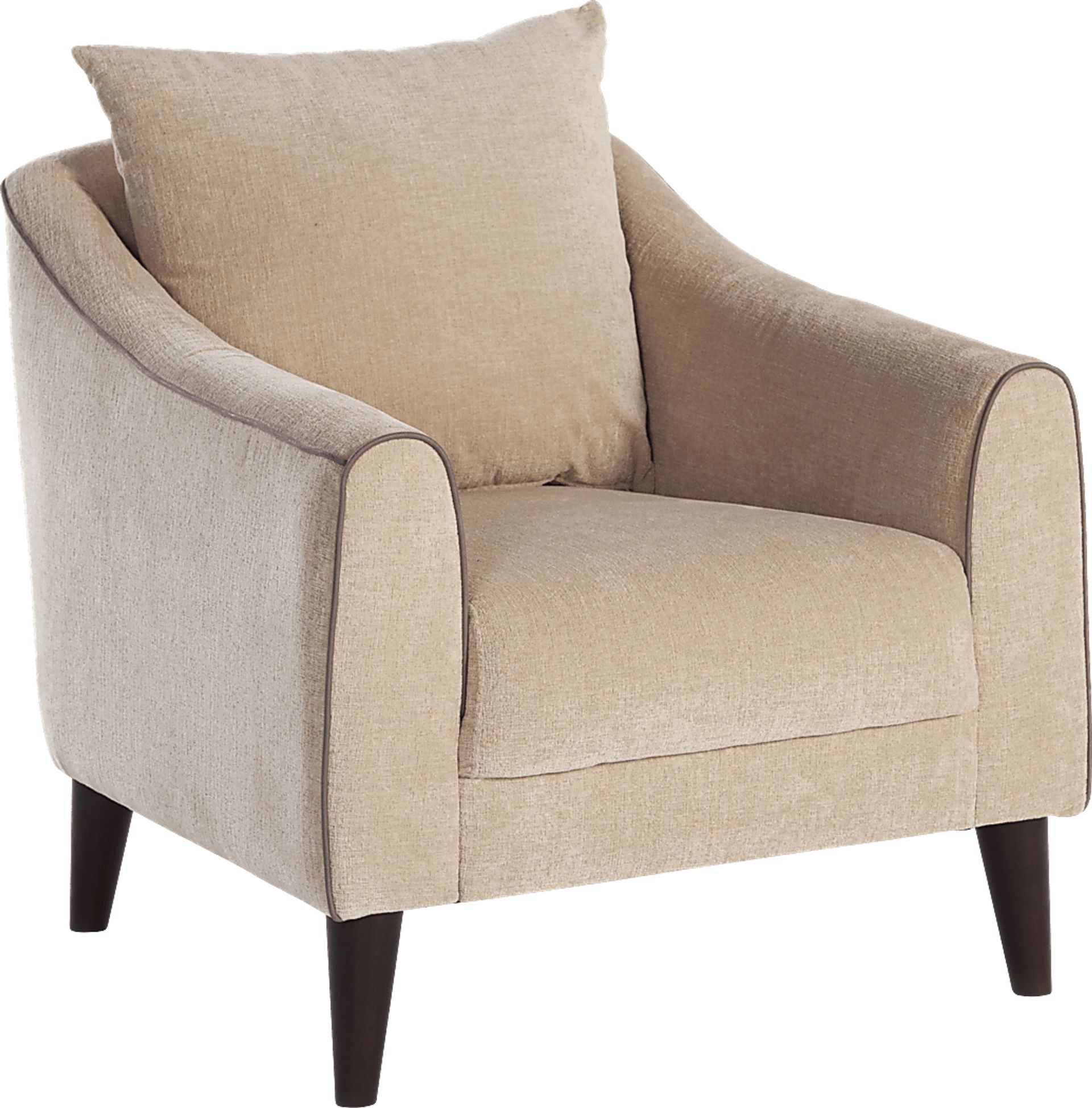 Johnstoun Beige Accent Chair - Image 1