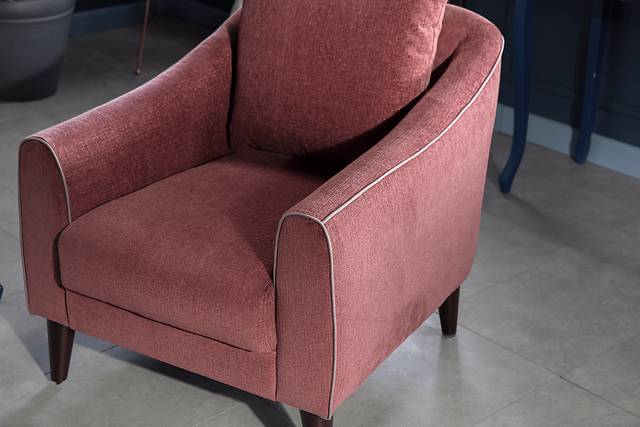 Johnstoun Plum Accent Chair - Thumbnail - Image 5