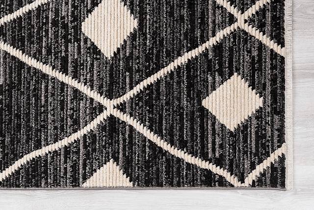 Jolcona Black 7'10 x 10'1 Rug - Thumbnail - Image 5