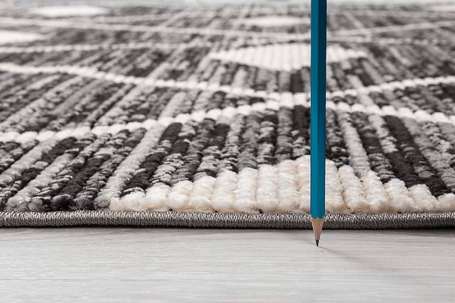 Jolcona Black 7'10 x 10'1 Rug - Thumbnail - Image 7