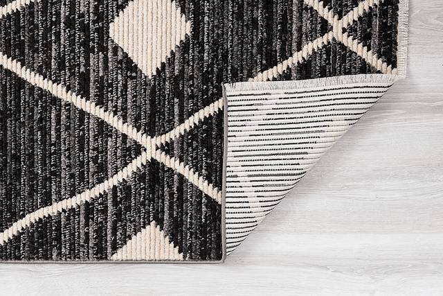 Jolcona Black 7'10 x 10'1 Rug - Thumbnail - Image 9