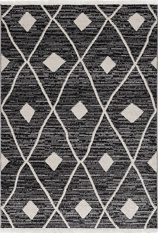 Jolcona Black 7'10 x 10'1 Rug - Thumbnail - Image 1
