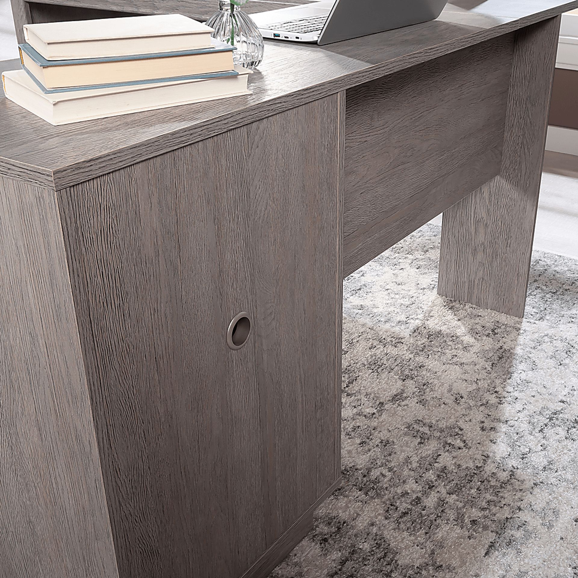Jolicoeur Gray L-Desk - Image 3
