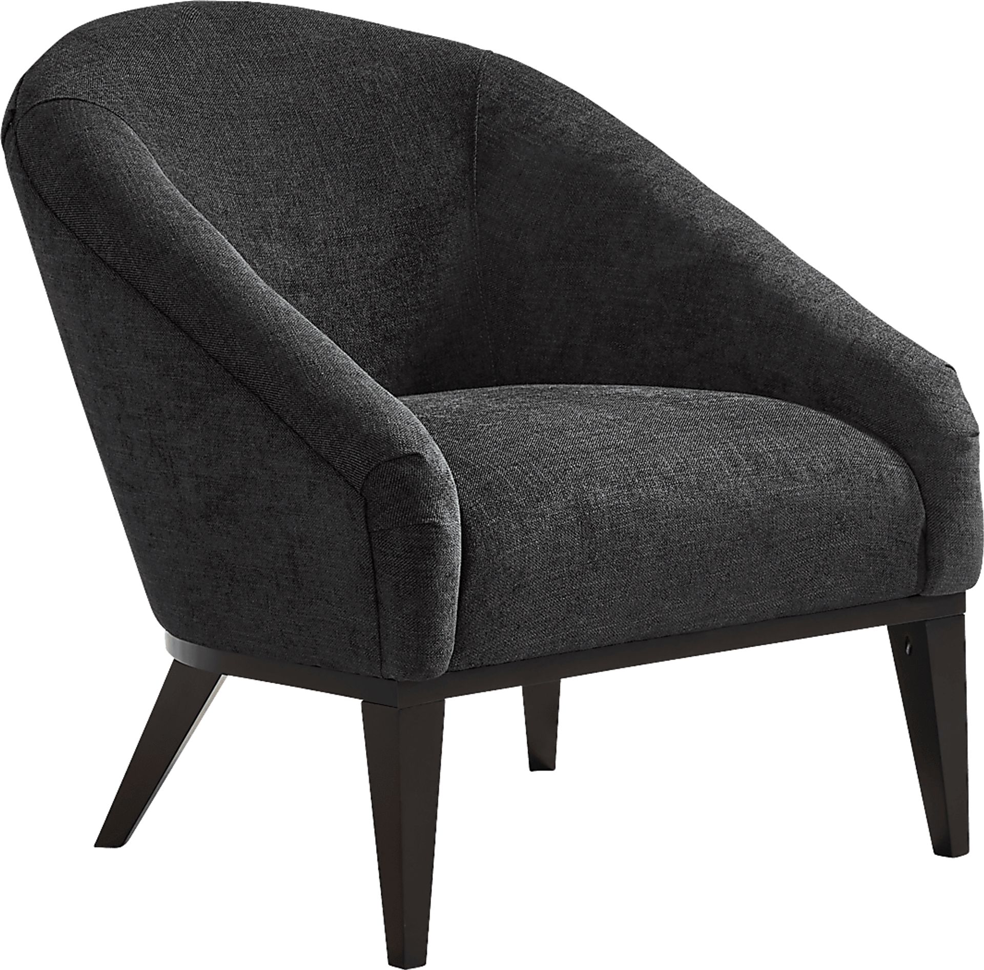 Jolie Black Accent Chair - Image 1