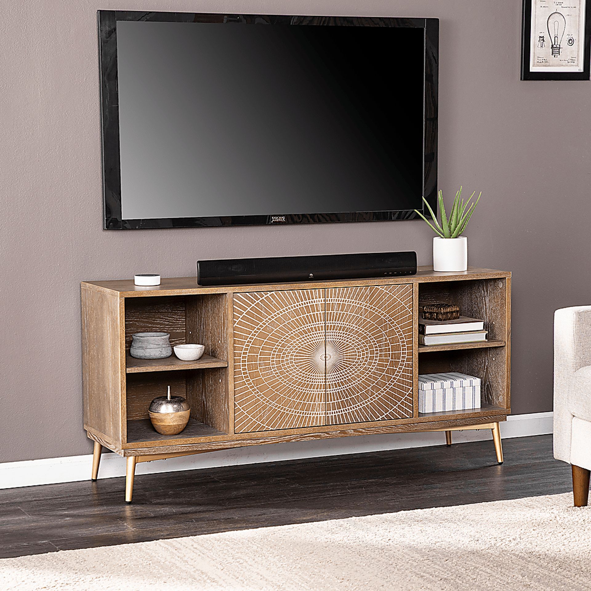 Jolley Oak 56 in. Console - Image 8