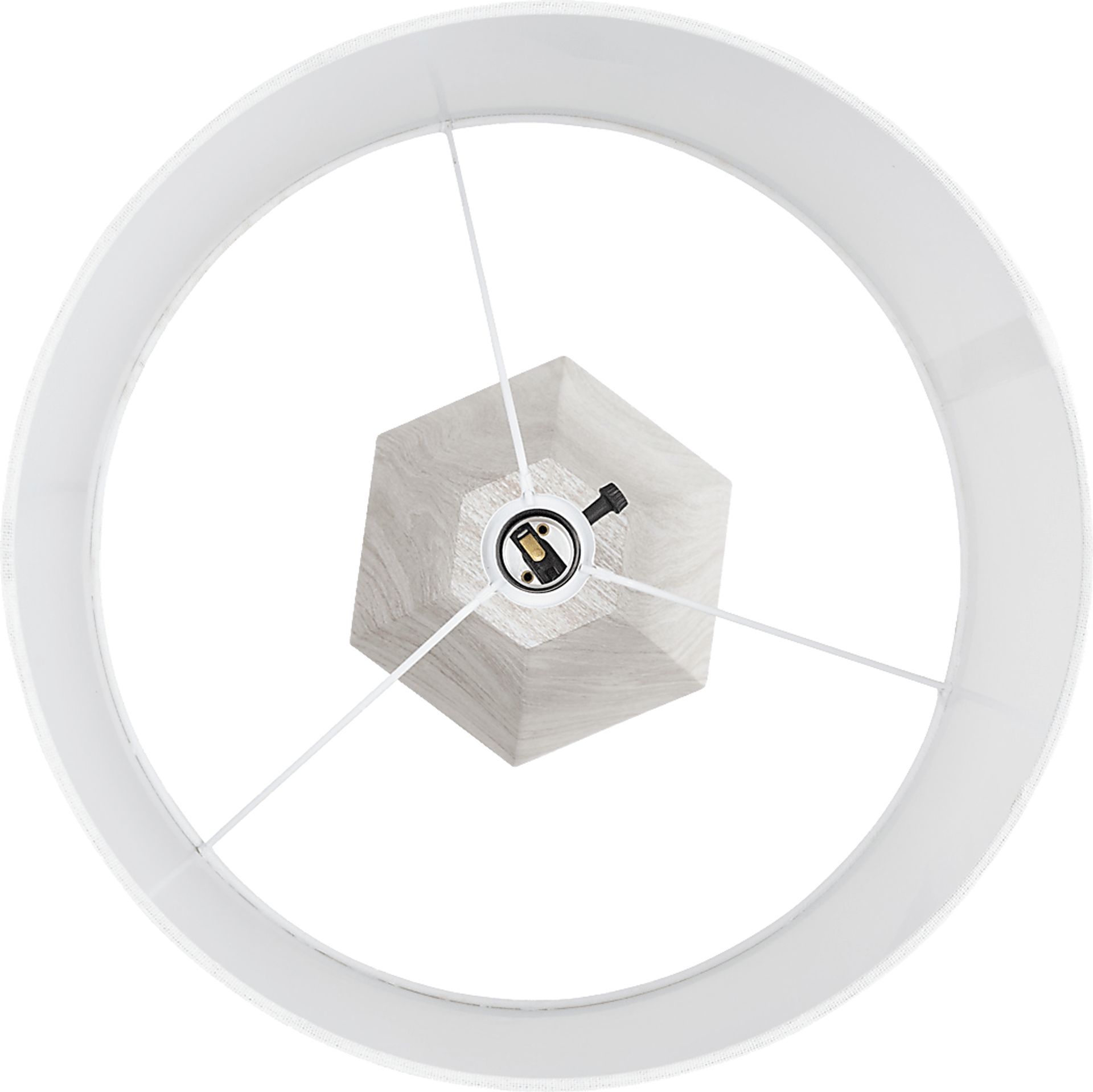 Jolson Shade White Lamp - Image 4