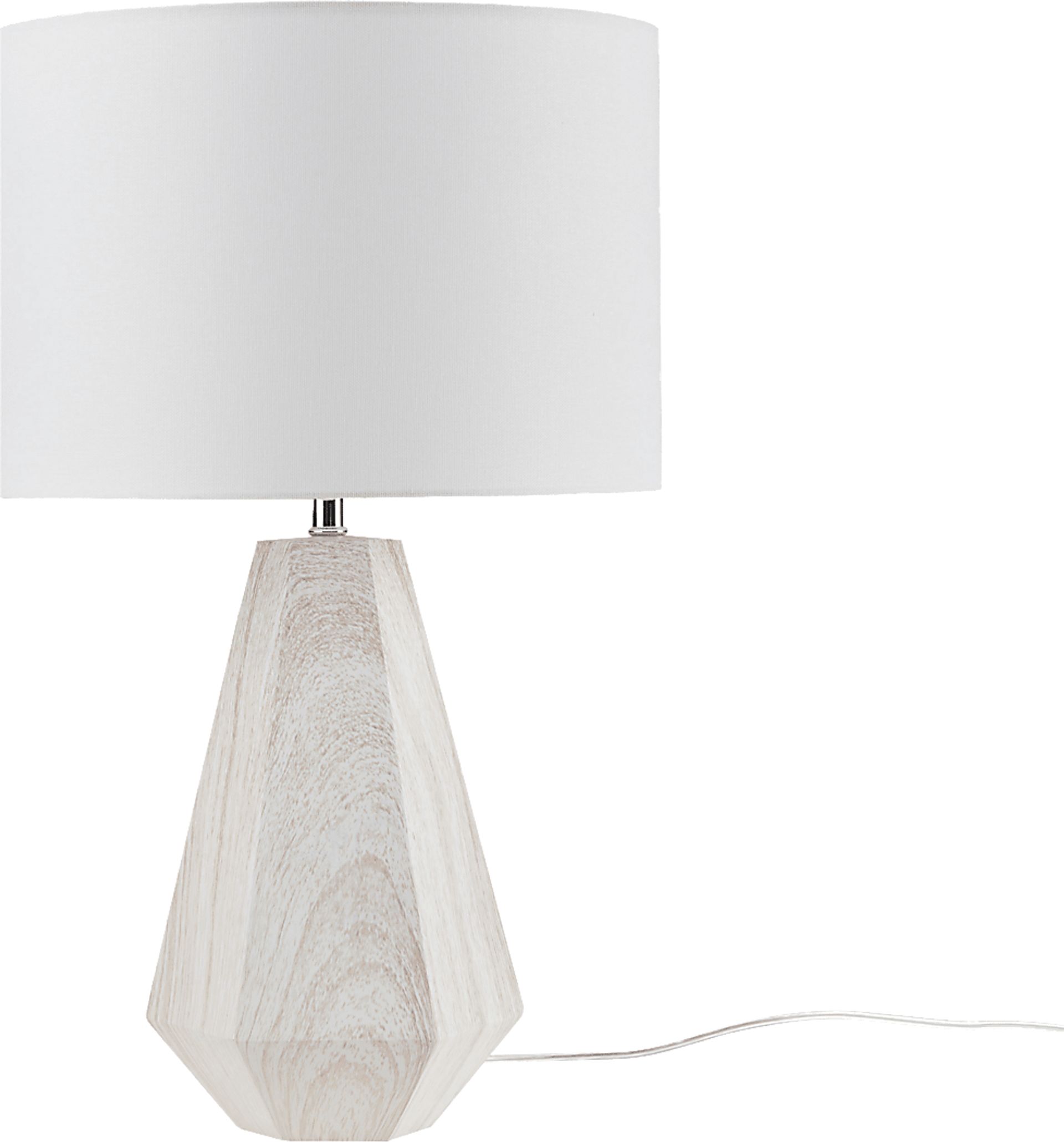 Jolson Shade White Lamp - Image 1