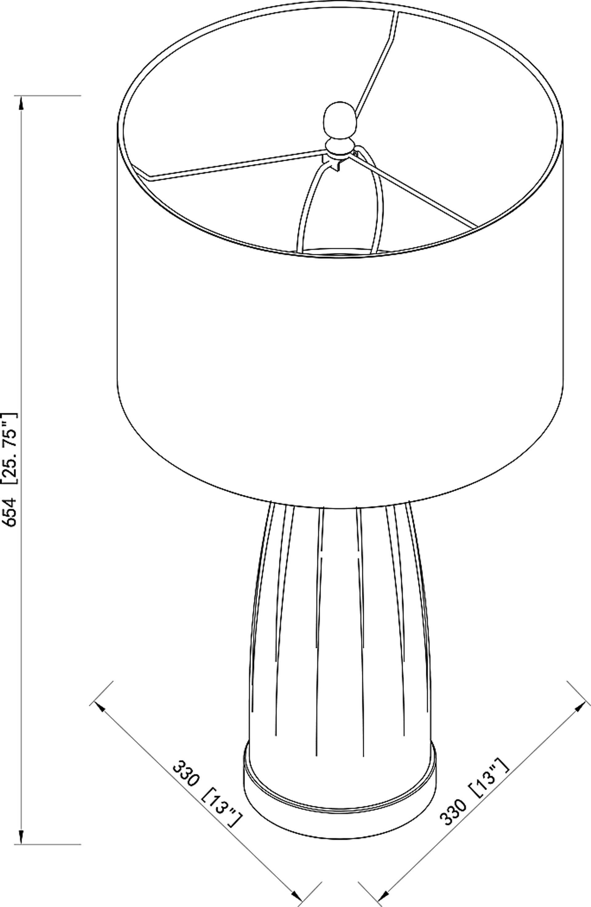 Jomar Hills Aqua Lamp - Image 8