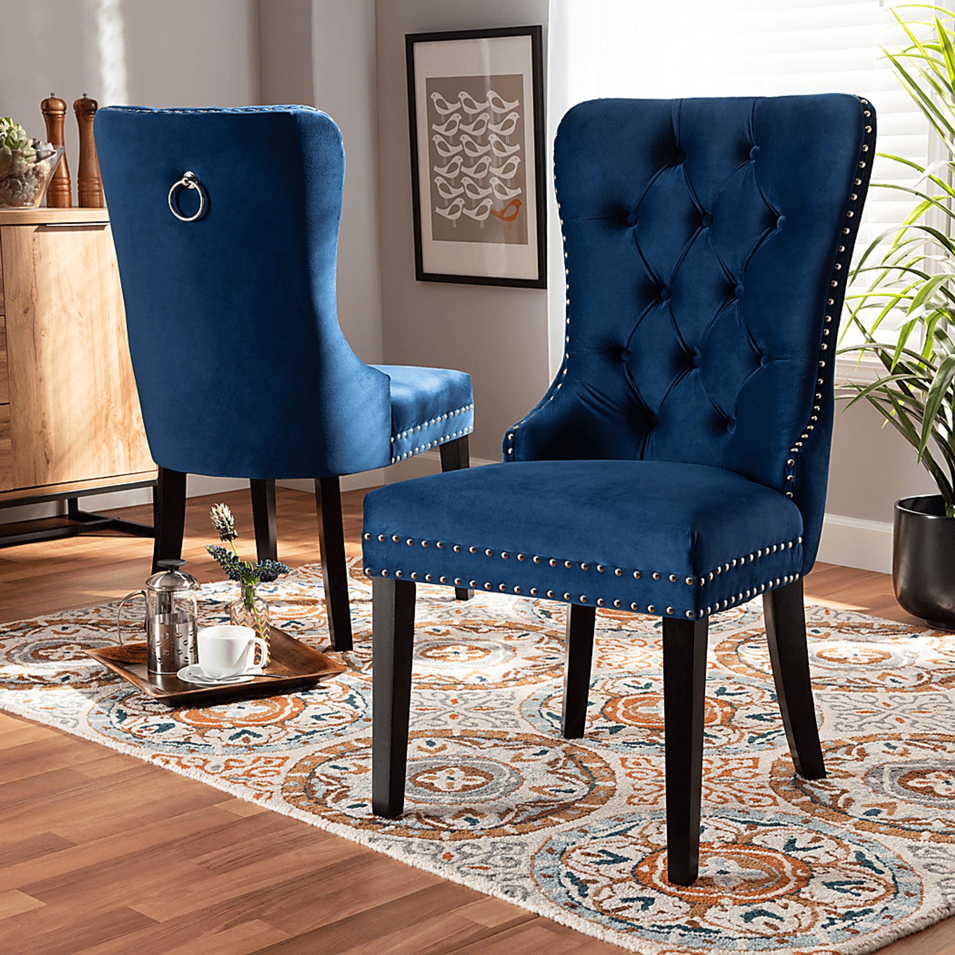 Jomax Blue Dining Chair, Set of 2 - Image 7
