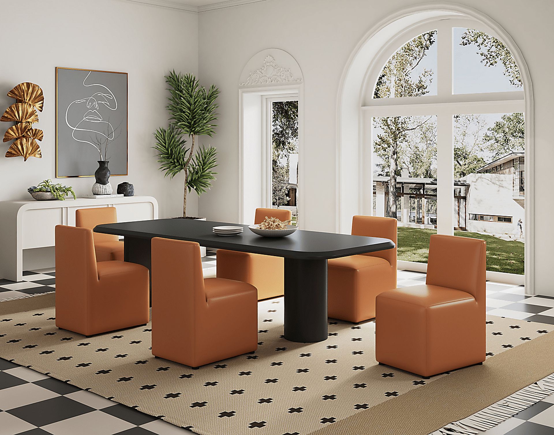 Jonagold I Brown Dining Chair - Image 2