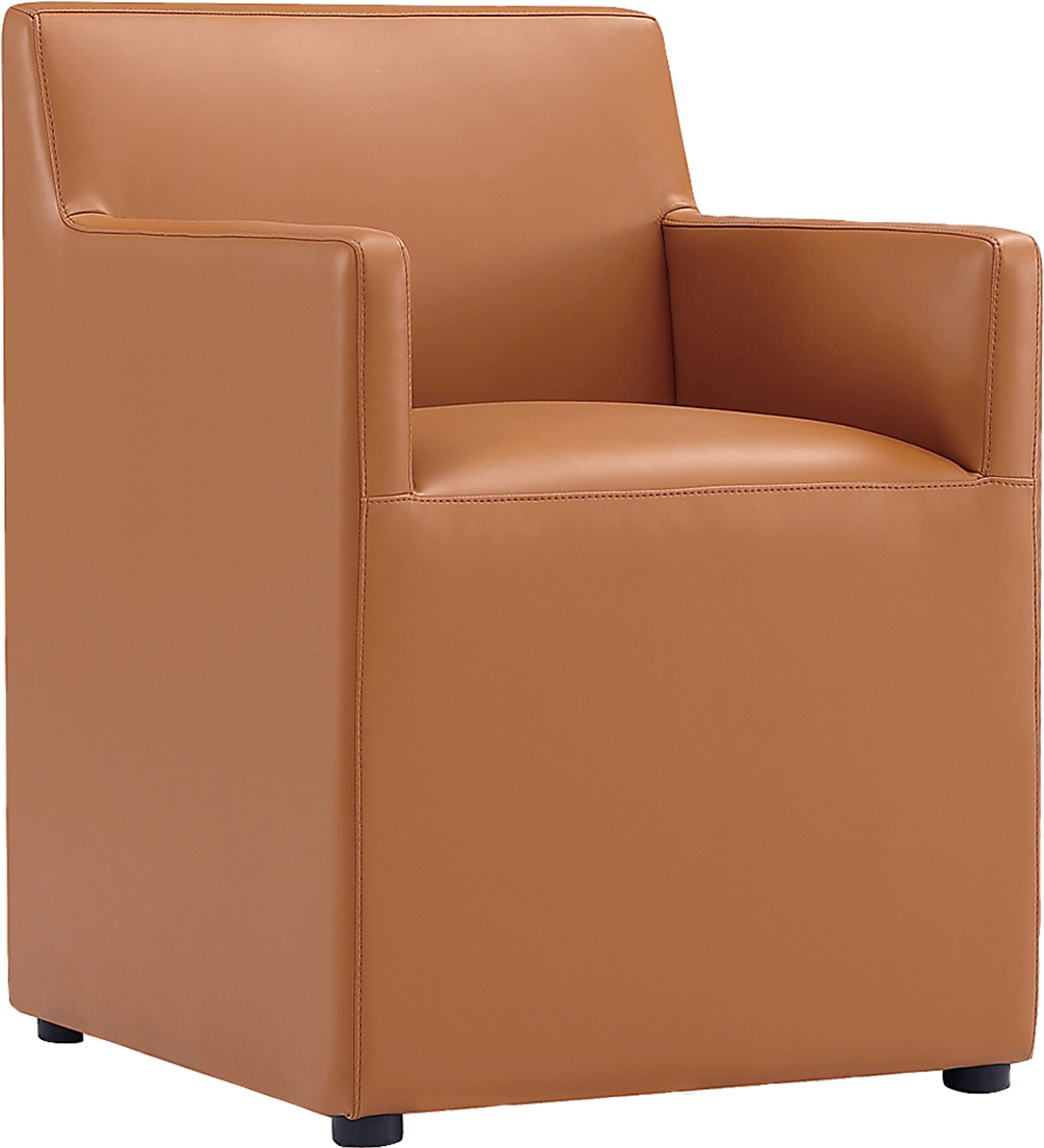 Jonagold II Brown Arm Chair - Image 1