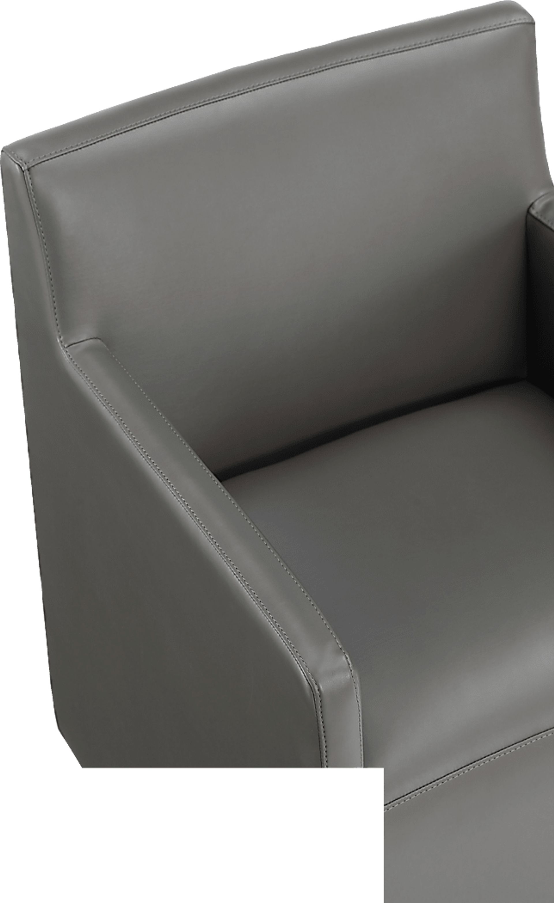 Jonagold II Pewter Arm Chair - Image 5