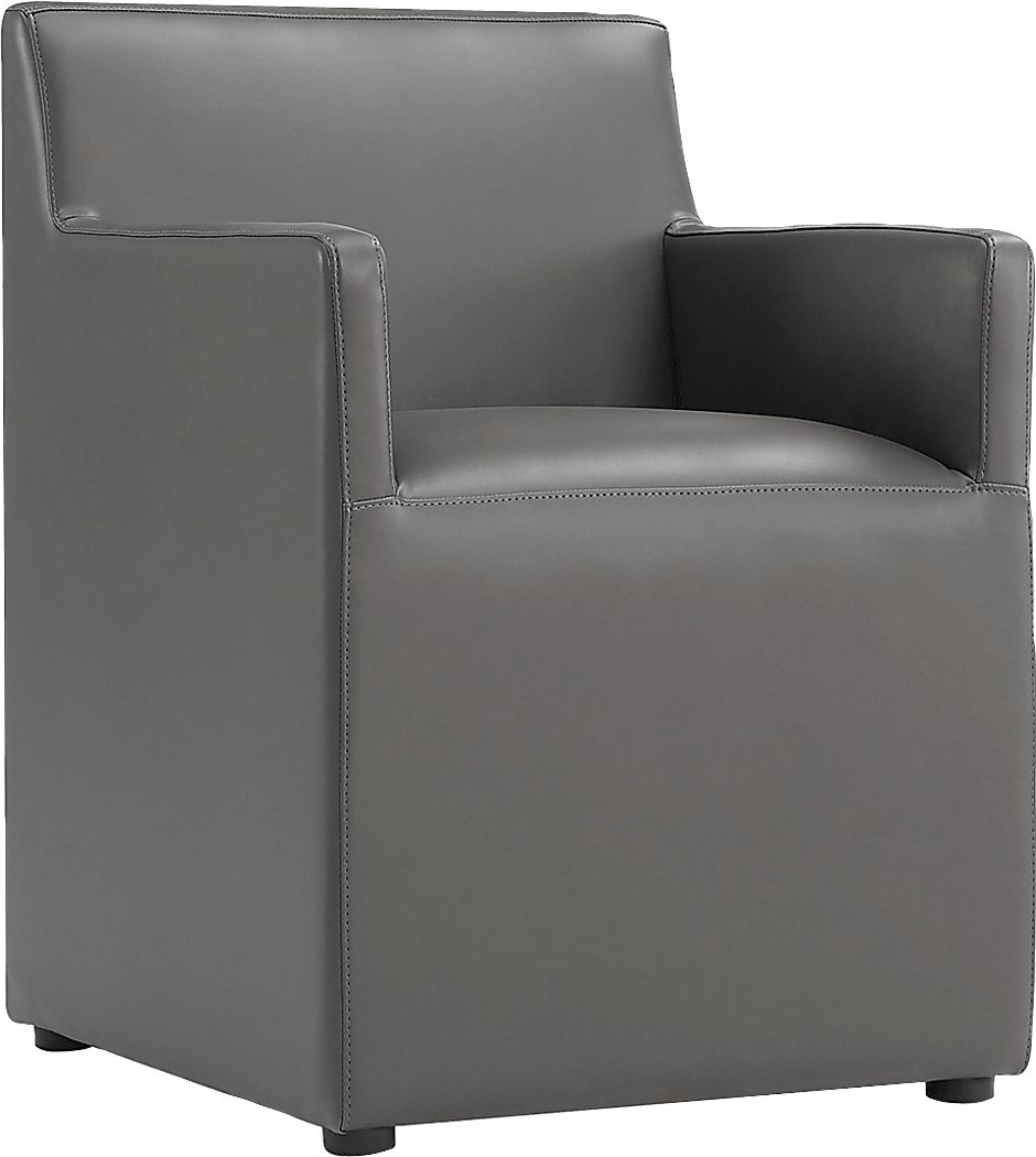 Jonagold II Pewter Arm Chair
