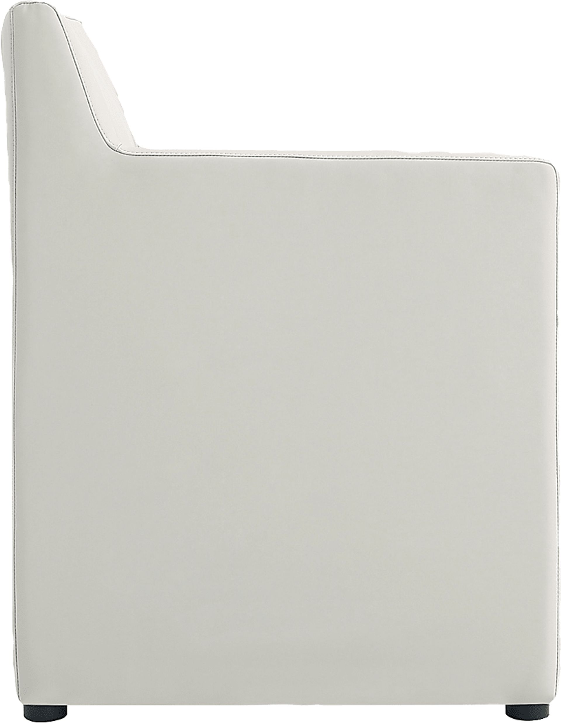 Jonagold II Stone Gray Arm Chair - Image 8
