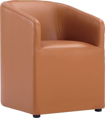 Jonagold III Brown Arm Chair