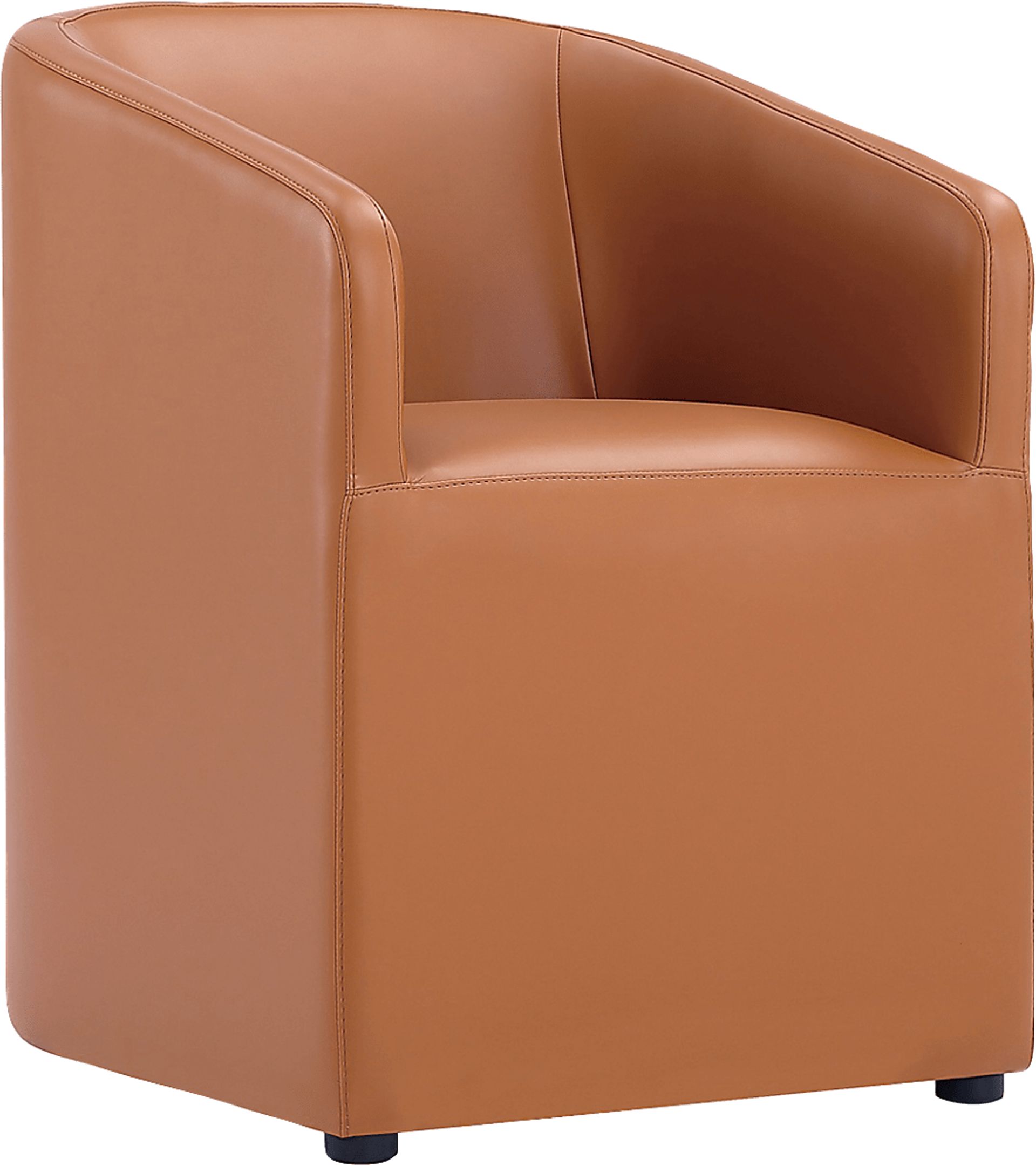 Jonagold III Brown Arm Chair - Image 1