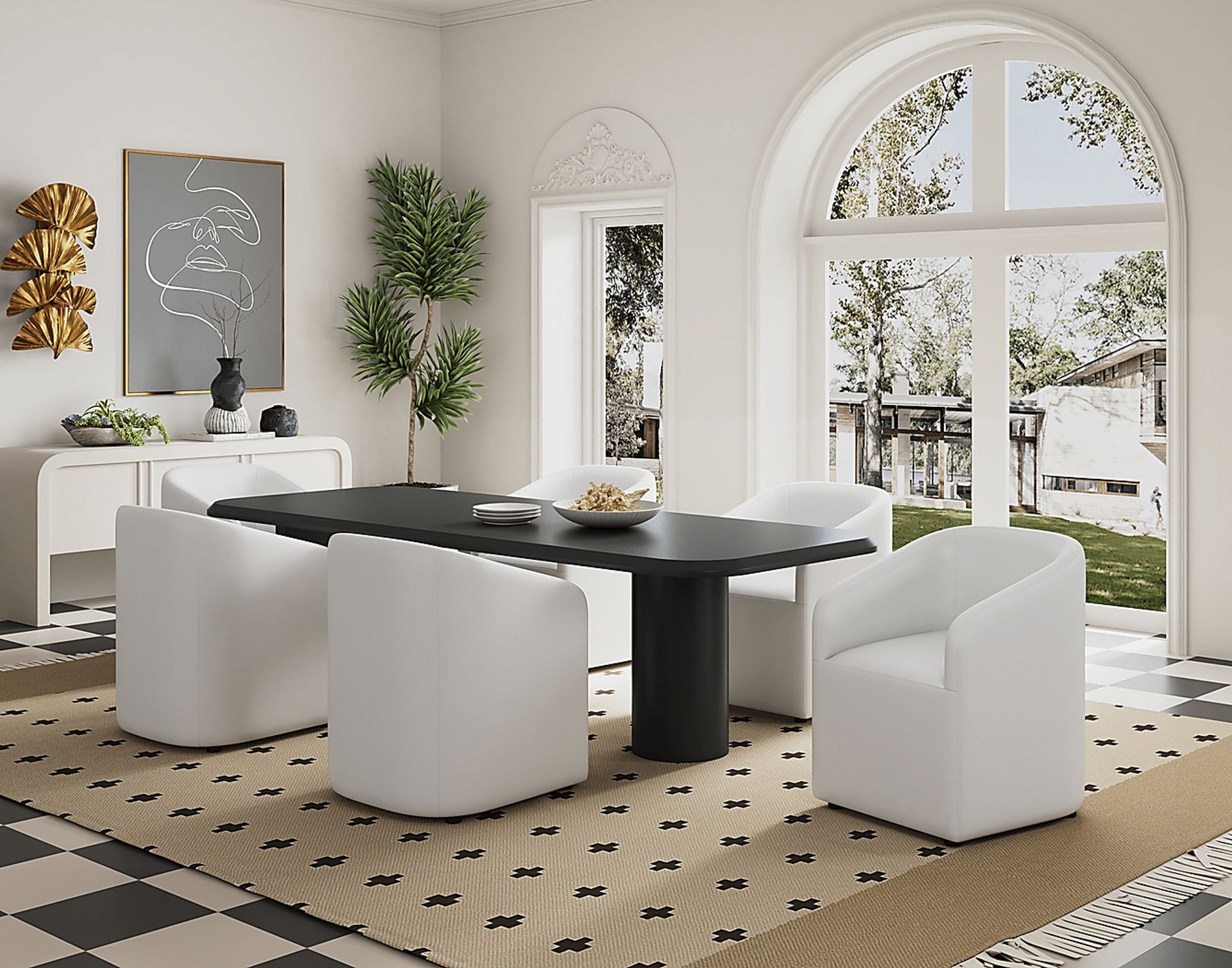 Jonagold III Cream Arm Chair - Image 2