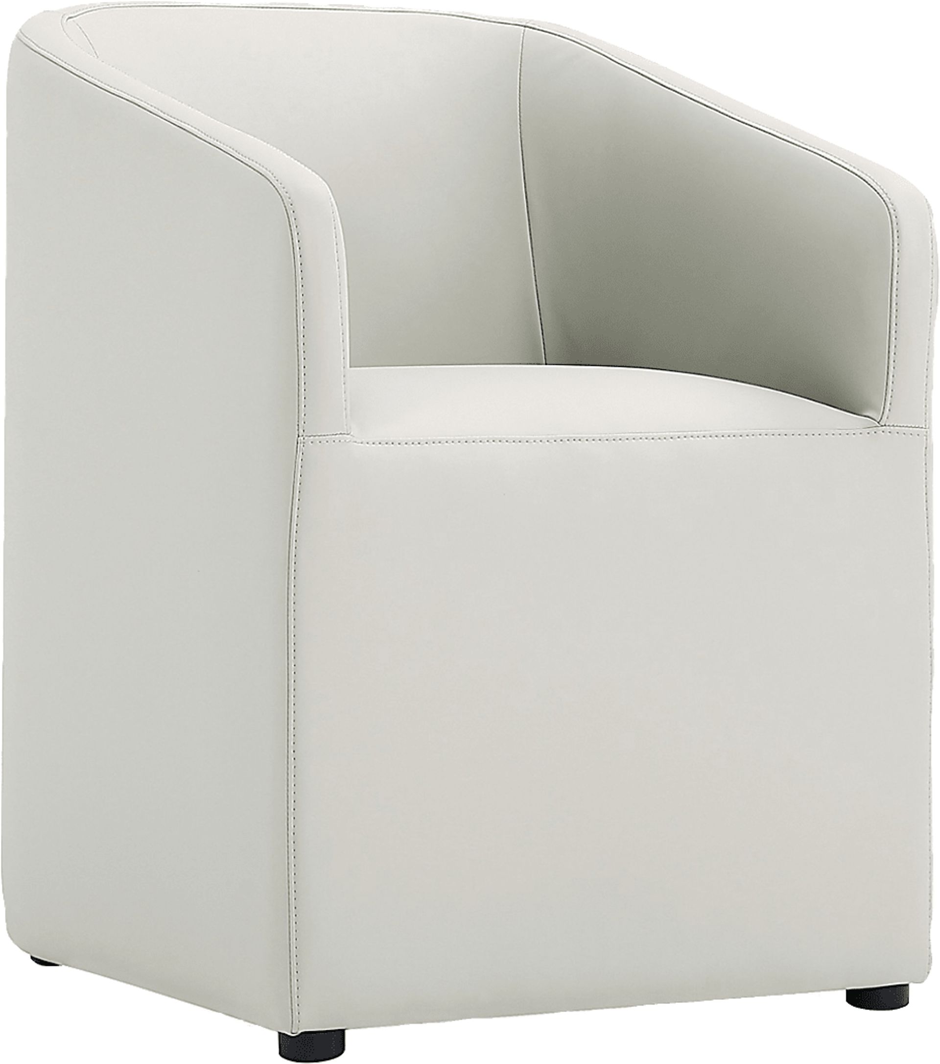 Jonagold III Stone Gray Arm Chair - Image 1